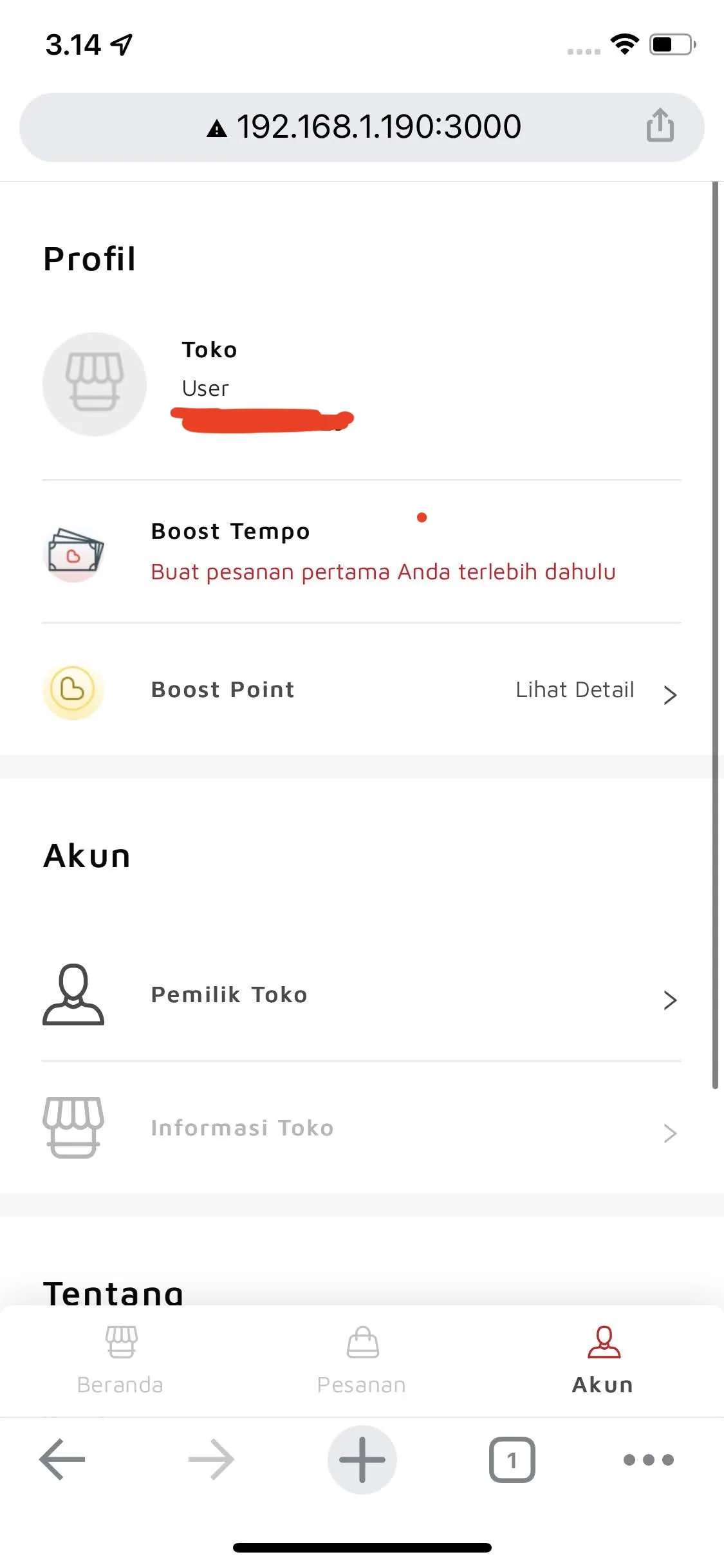 MyBoost Kedai Merchant Platform screenshot 3